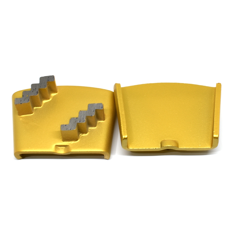 Prix ​​en gros HTC DIAMMER GRINDING TOODS DOUBLE SEGEMETNS BLOCS POUR POUR POUR LE POLUGE DU BÉTON