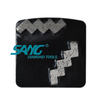Chine Diamond Redi Lock Shoes Grinding Shoes Wholesale Double Zigzag Segment Grinceing Pads Diamond Segment Tools for Floor Grinder
