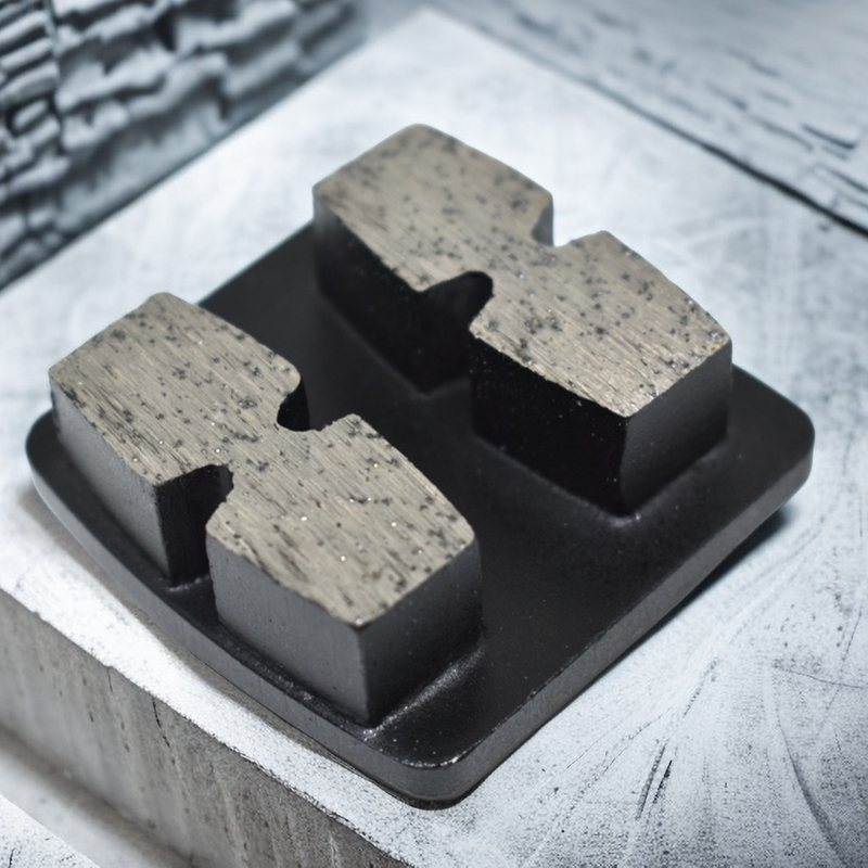 outils de broyage en diamant de verrouillage de haute qualité pour les chaussures de broyage en diamant en béton