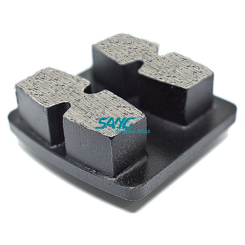 Segment de meulage en diamant Redi-Lock pour le sol en béton