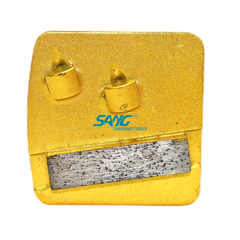 Custom 30 # -240 # Grit PCD Diamond Grinding Segments PCD Diamond Grinding Block Abrasif Outils