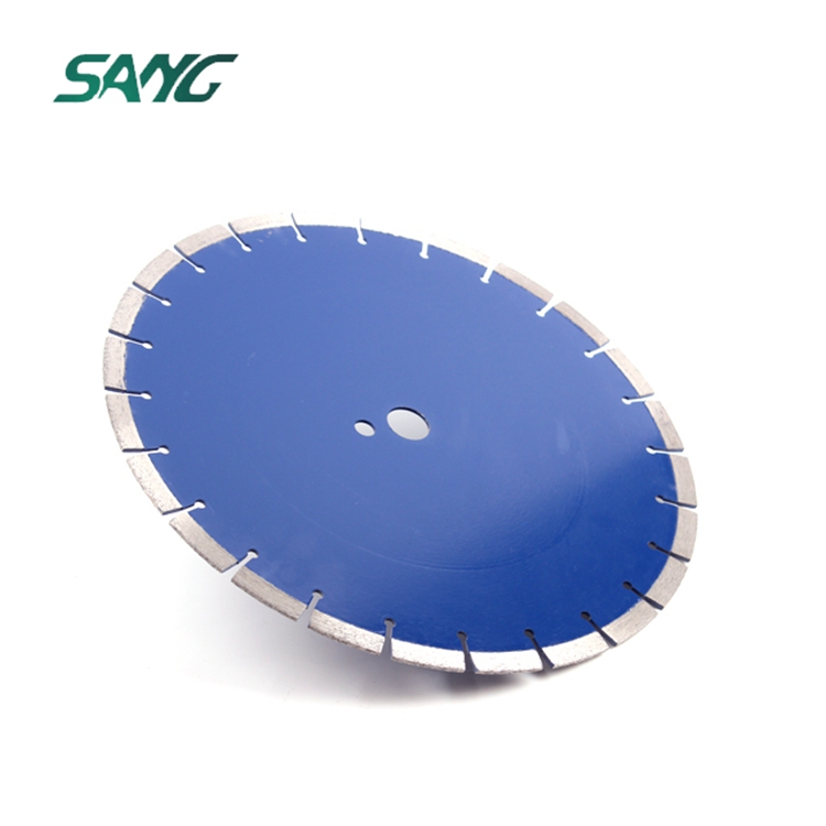 Soudeurs laser de 14 pouces 350 mm lame de scie en diamant pour couper le béton vert