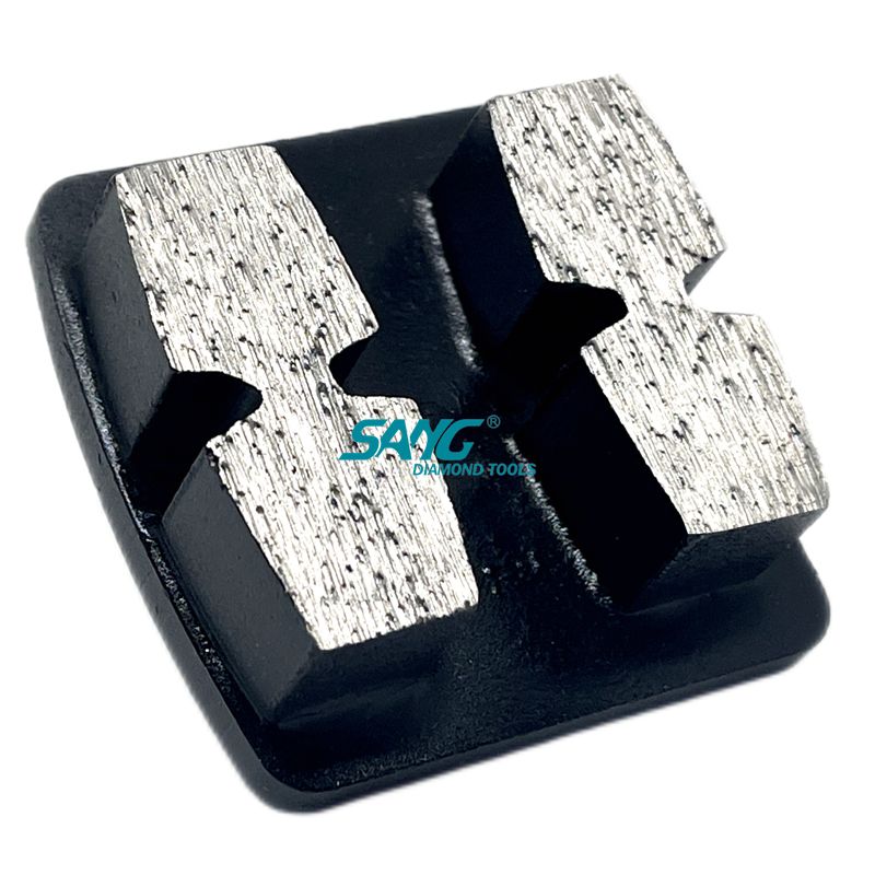 Segment de meulage en diamant Redi-Lock pour le sol en béton