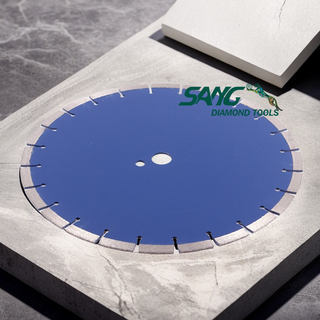 Soudeurs laser de 14 pouces 350 mm lame de scie en diamant pour couper le béton vert