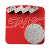 outils de broyage en diamant de liaison moyenne de verrouillage