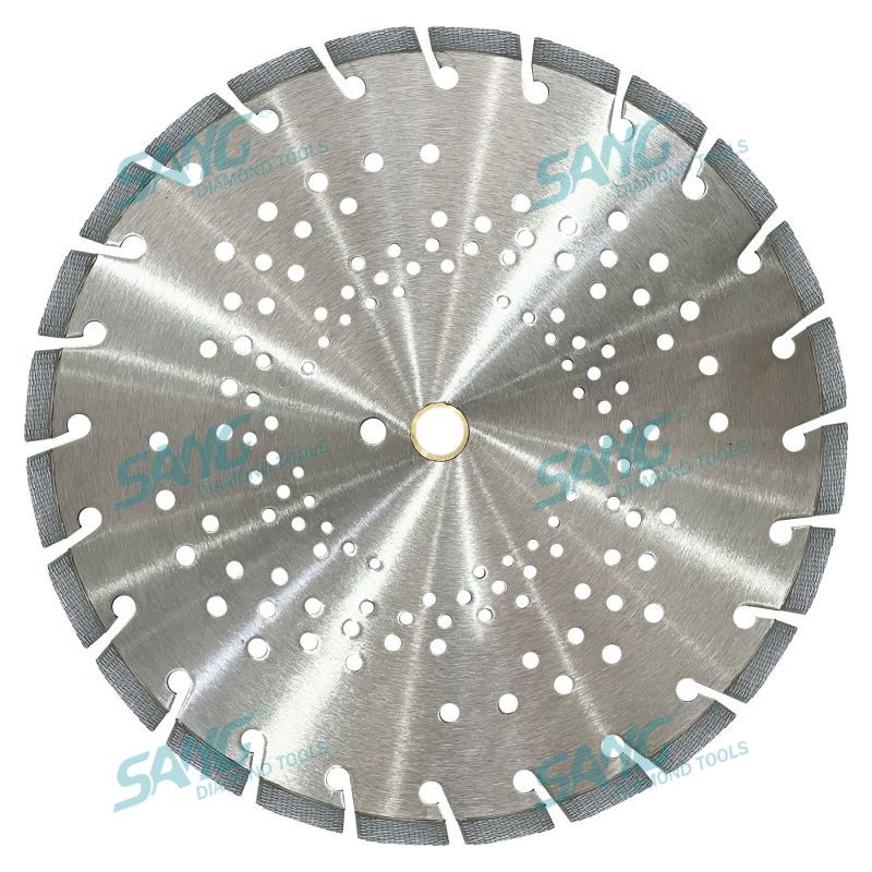 Blade de scie en diamant à usage général de segment Arix laser de 14 pouces à usage général de coupe à usage général pour le brique en brique en brique en brique
