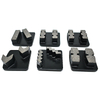 Husqvarna Redi Lock Metal Bond Béton Outils Segments de diamant en diamant avec 2 barres de segment