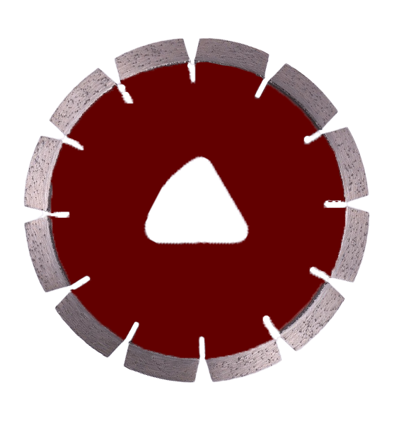 Triangle Design Entry Entry Laser Diamond Saw Blade for Hard Granite Marble Céramique Tile Coutette