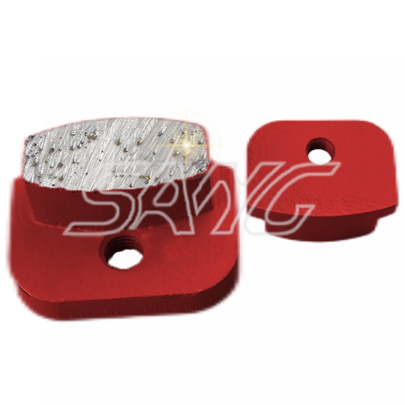 Chaussures de broyage en béton Newgrind Tools de qualité supérieure pour broyeur de plancher rhinocéros