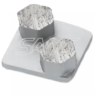 Redi verrouiller en diamant en béton de polissage des outils de coussinets en diamant chaussures de broyage en diamant pour la machine à moulin à plancher Husqvarn