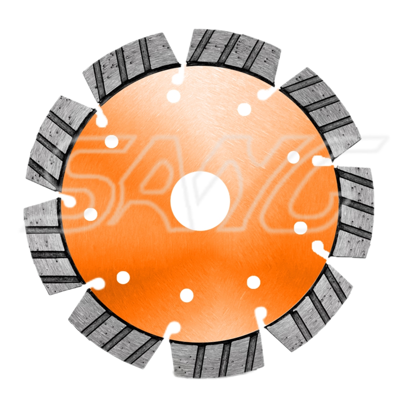 Tuck Point Diamond Blade segment d'épaisseur 6 mm Disque de broyage de la lame de scie à diamant