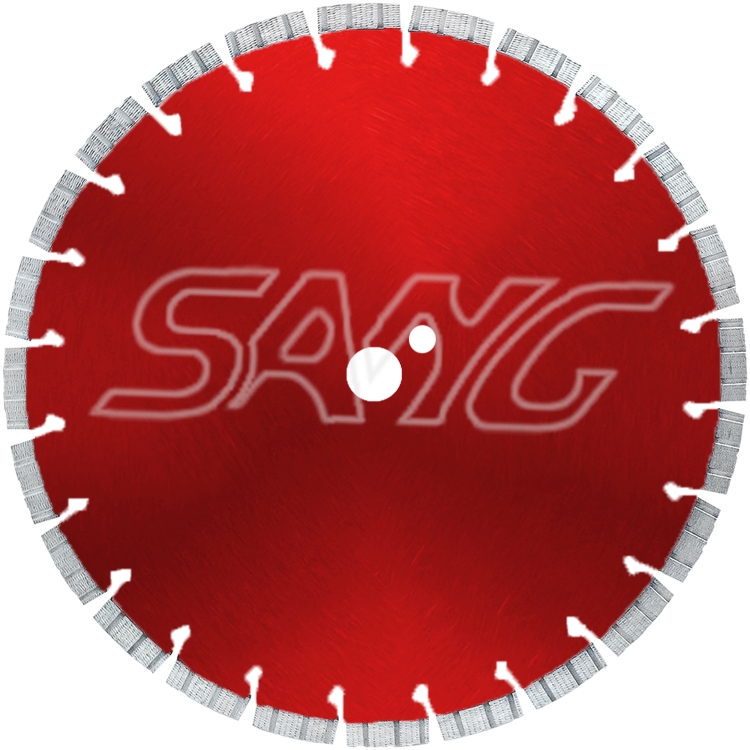 Turbo segment laser Soudage Diamond Disque Disque Saw Blade pour la coupe du béton