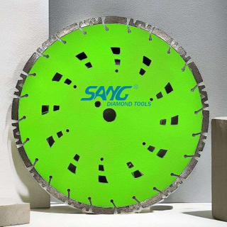 Soudage au laser professionnel Blades de scie à diamant Disque de coupe en béton diamant