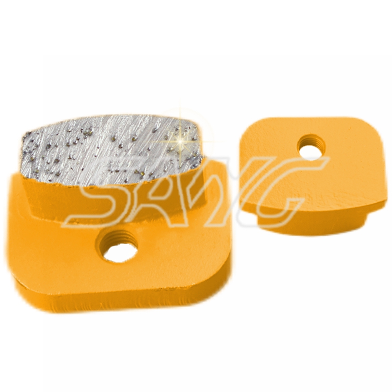 Chaussures de broyage en béton Newgrind Tools de qualité supérieure pour broyeur de plancher rhinocéros