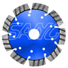 Tuck Point Diamond Blade segment d'épaisseur 6 mm Disque de broyage de la lame de scie à diamant