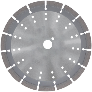 Blades de scie à diamant à disque de coupe soudé au laser pour scie au sol de moulin à angle d'asphalte en béton