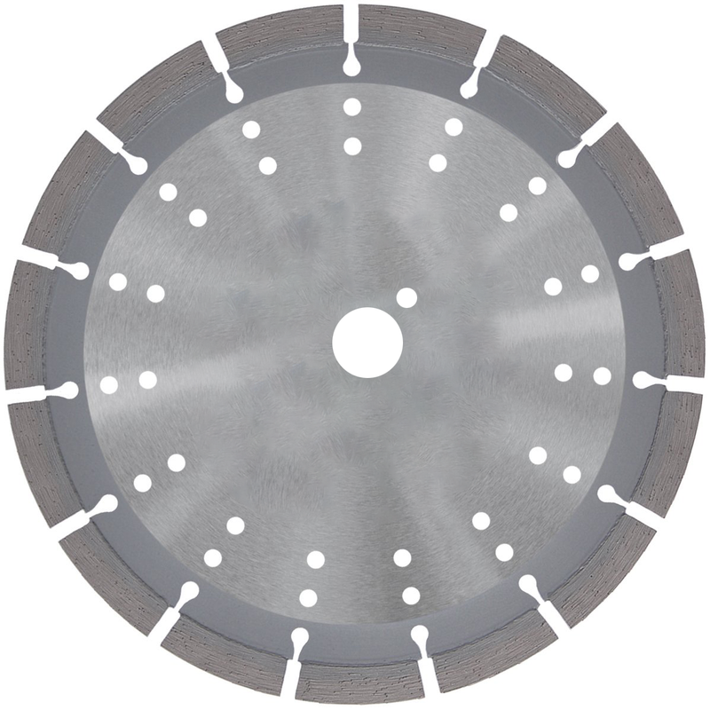 Blades de scie à diamant à disque de coupe soudé au laser pour scie au sol de moulin à angle d'asphalte en béton
