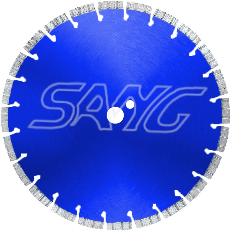 Turbo segment laser Soudage Diamond Disque Disque Saw Blade pour la coupe du béton