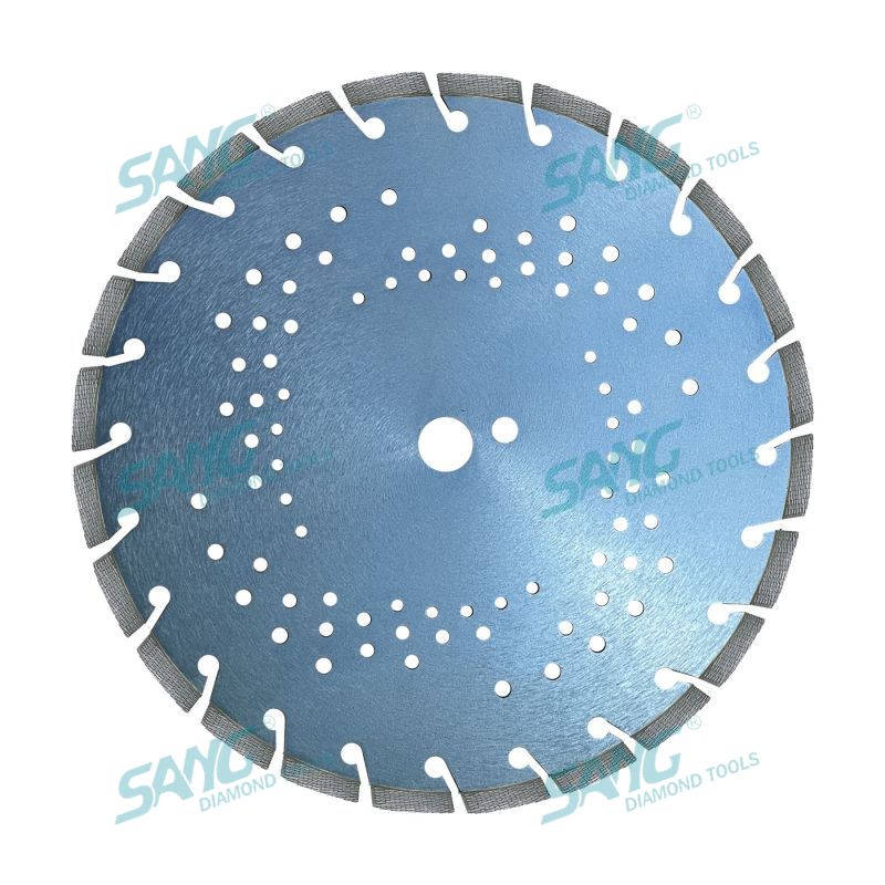 Blade de scie en diamant à usage général de segment Arix laser de 14 pouces à usage général de coupe à usage général pour le brique en brique en brique en brique