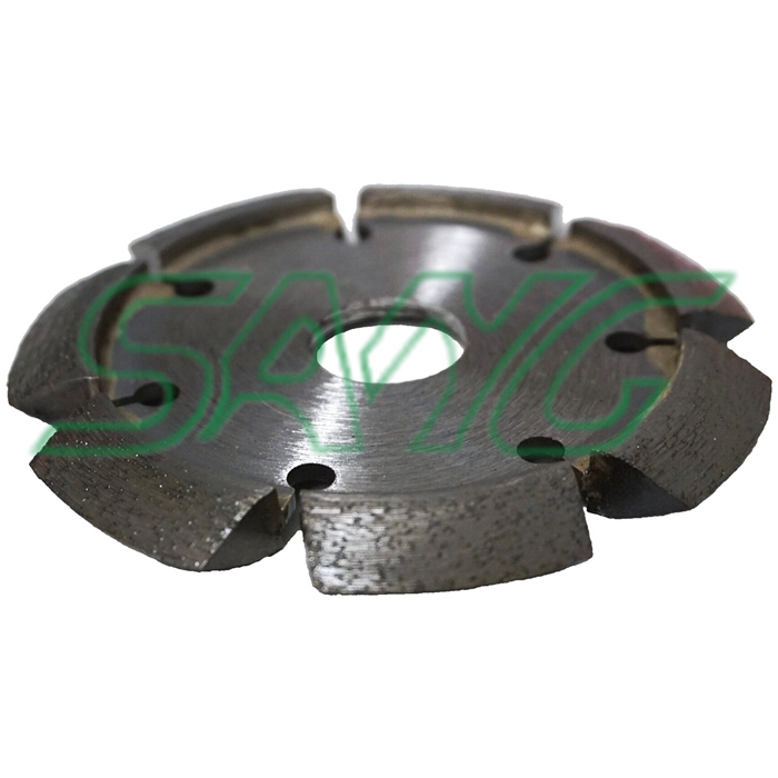 105-230 mm laser Laser Wouded Diamond Crack Chaser Tuck Point Crack Chasing Bade pour la peinture de mortier en béton
