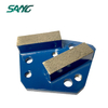 Trapezoid Diamond Double rectangle Segments de broyage pour diamatique Blastrac Janser ASL MK KLINDEX GRINDER PLANC
