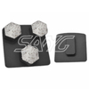 Factory Custory Wholesale Redi Lock Metal Bond Diamond Diamond Grinding Chaussures pour sol en béton