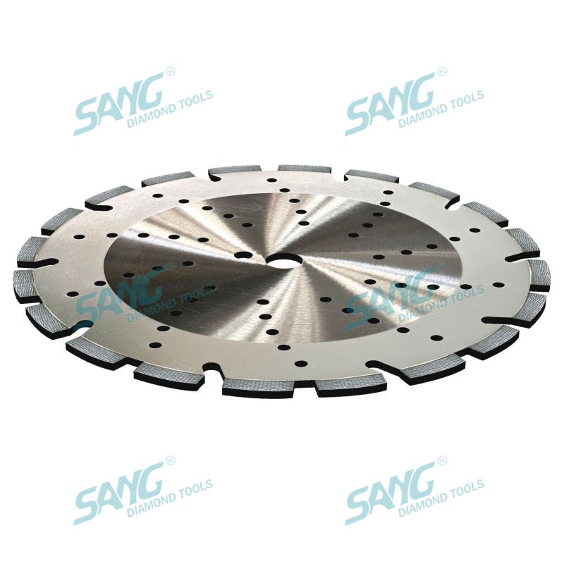 Modèle Arrey Modèle Arix Laser Soudé de 14 pouces 350 mm lame de scie en diamant premium pour le béton, la brique, le bloc et la maçonnerie sèches ou humides