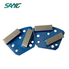 Trapezoid Diamond Double rectangle Segments de broyage pour diamatique Blastrac Janser ASL MK KLINDEX GRINDER PLANC
