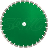 350 mm 14 pouces Diamond Arix Saw Blade Cutting Disc pour couper la brique de pavés de mur de route asphalte