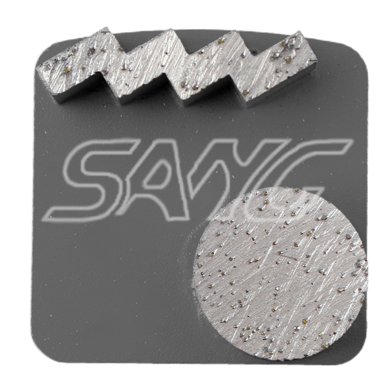 outils de broyage en diamant de liaison moyenne de verrouillage