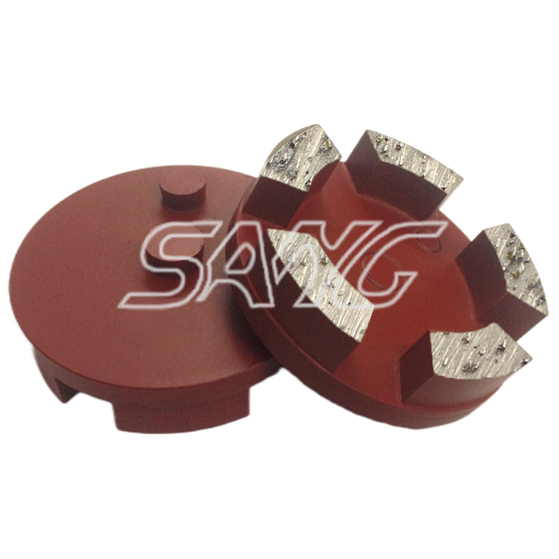 Outils de diamant STI Metal Tools en diamant avec un support à double poteau