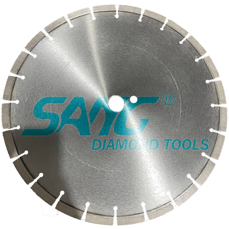 Chine en gros Chine haute résistance Asix Asphalte en béton coupe Diamond Saw Saw Blade