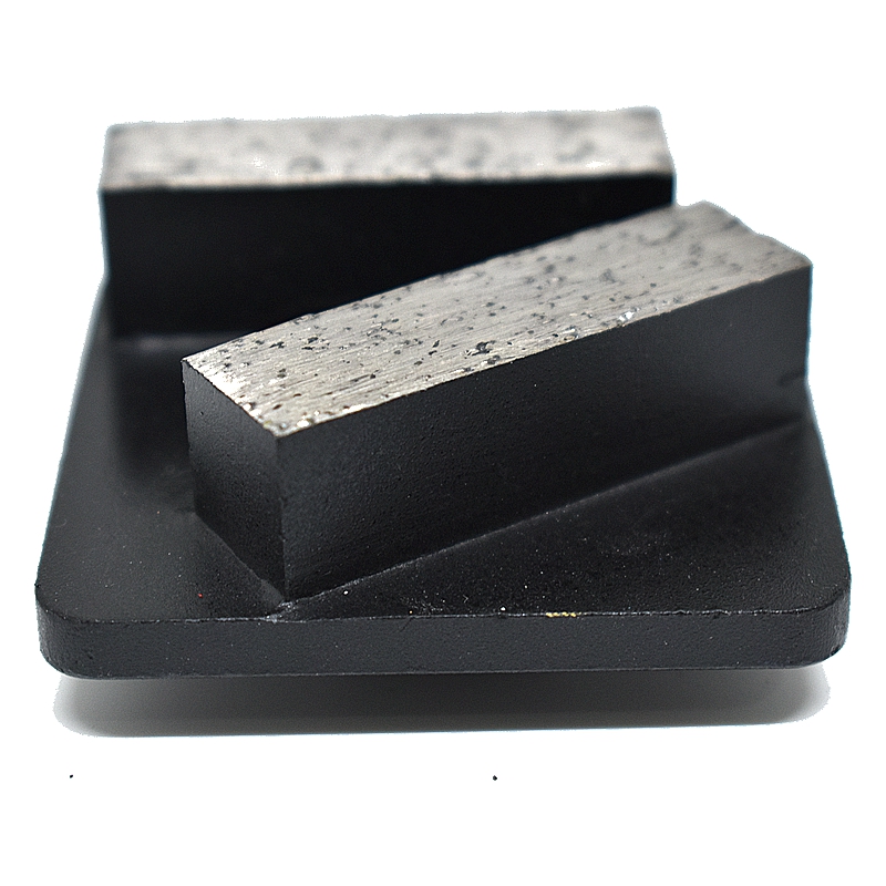 Husqvarna Redi Lock Metal Bond Béton Outils Segments de diamant en diamant avec 2 barres de segment