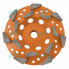 segments premium de roue diamant filed en file