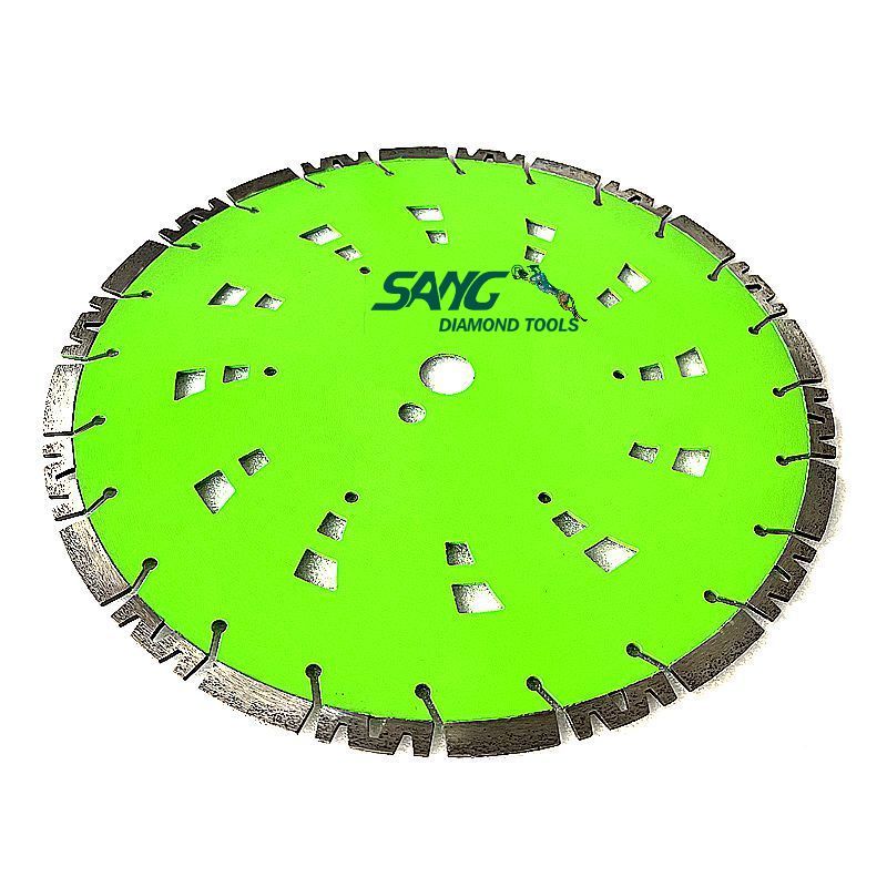 Soudage au laser professionnel Blades de scie à diamant Disque de coupe en béton diamant