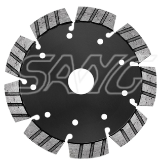Tuck Point Diamond Blade segment d'épaisseur 6 mm Disque de broyage de la lame de scie à diamant