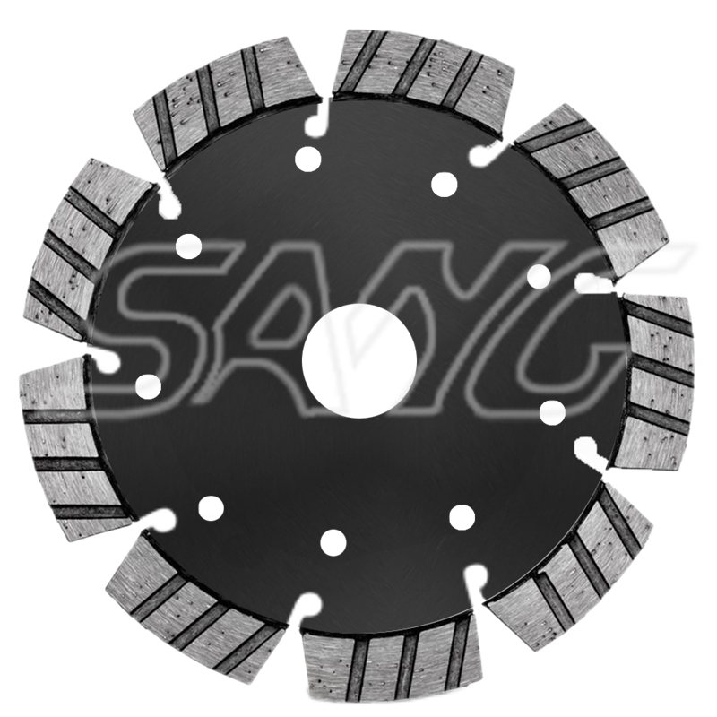 Tuck Point Diamond Blade segment d'épaisseur 6 mm Disque de broyage de la lame de scie à diamant