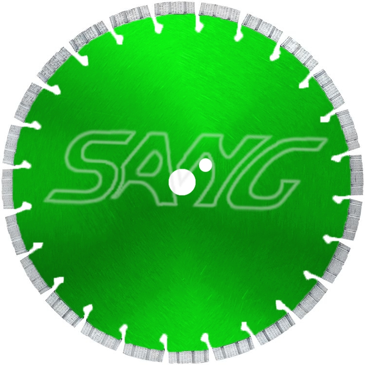 Turbo segment laser Soudage Diamond Disque Disque Saw Blade pour la coupe du béton