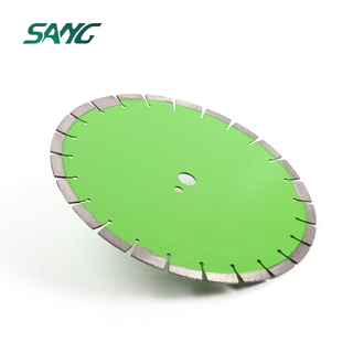 Disque de coupe de la lame de scie circulaire soudée à laser diamant de 14 pouces pour béton