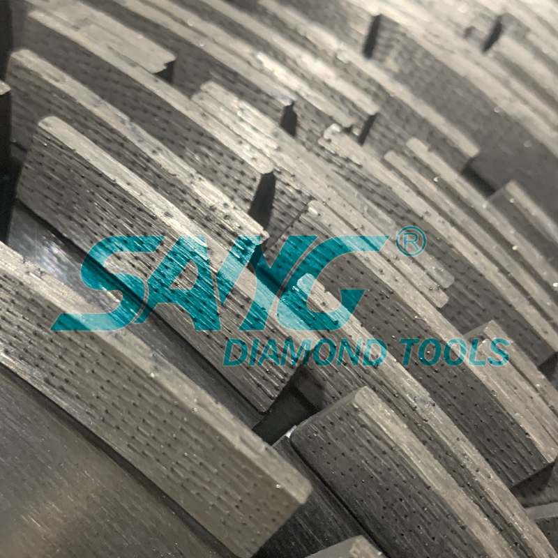 Chine en gros Chine haute résistance Asix Asphalte en béton coupe Diamond Saw Saw Blade