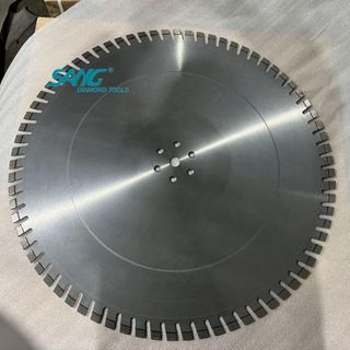 800 mm segment Arix soudé au laser pentruder diamant disque à disque de scie à scie de coupe de la scie 