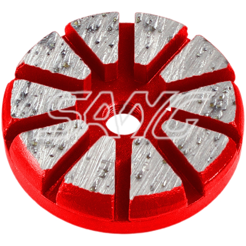 Metal Bond Sti prépaster Diamond Tool Changement rapide Disque de broyage en béton