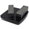 Husqvarna Redi Lock Metal Bond Béton Outils Segments de diamant en diamant avec 2 barres de segment
