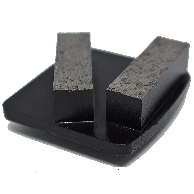 Husqvarna Redi Lock Metal Bond Béton Outils Segments de diamant en diamant avec 2 barres de segment