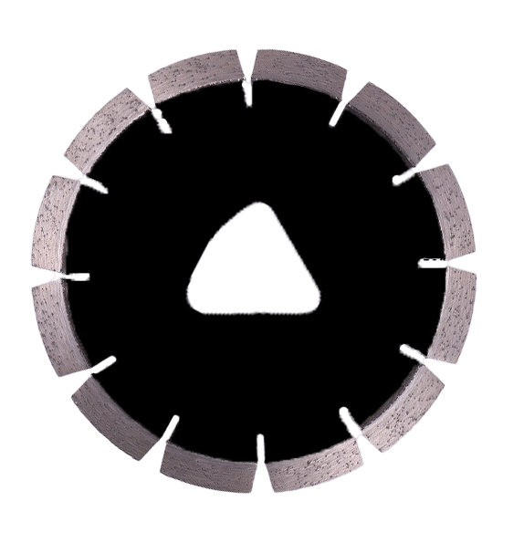 Triangle Design Entry Entry Laser Diamond Saw Blade for Hard Granite Marble Céramique Tile Coutette