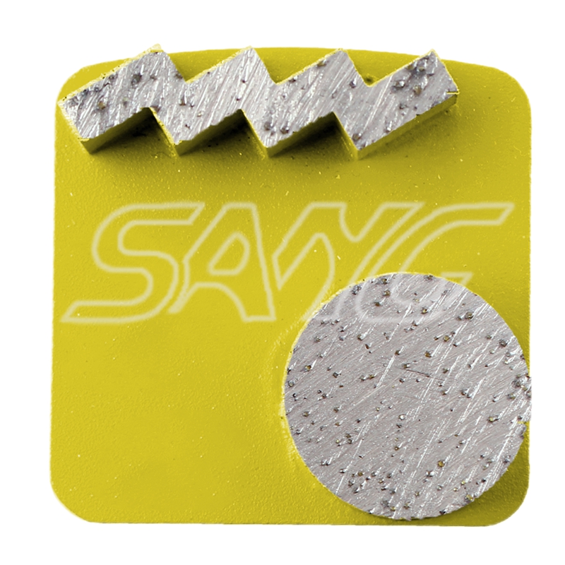 outils de broyage en diamant de liaison moyenne de verrouillage