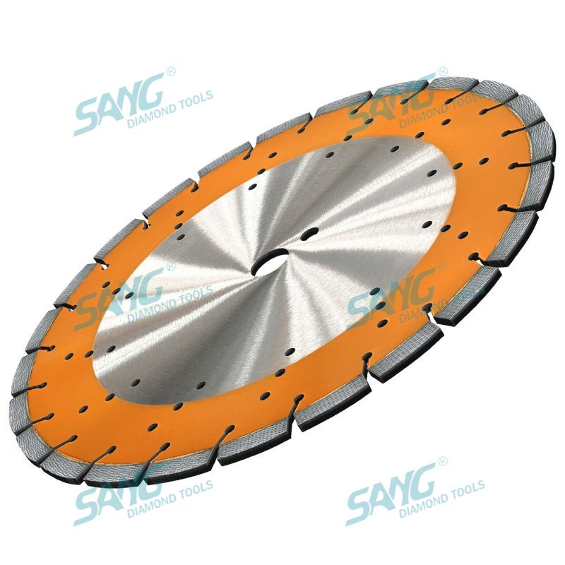Disque de coupe de diamant Arix de qualité supérieure de qualité supérieure 350 mm 14 pouces